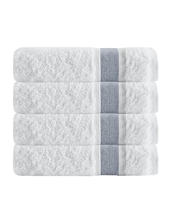 Unique Turkish Cotton 4-Pc. Bath Towel Set