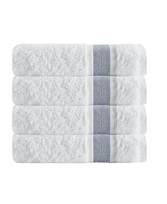 Unique Turkish Cotton 4-Pc. Bath Towel Set